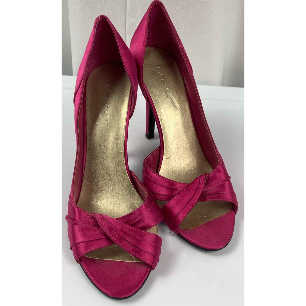 Nine West Heels Chic To Chico Pink Pumps